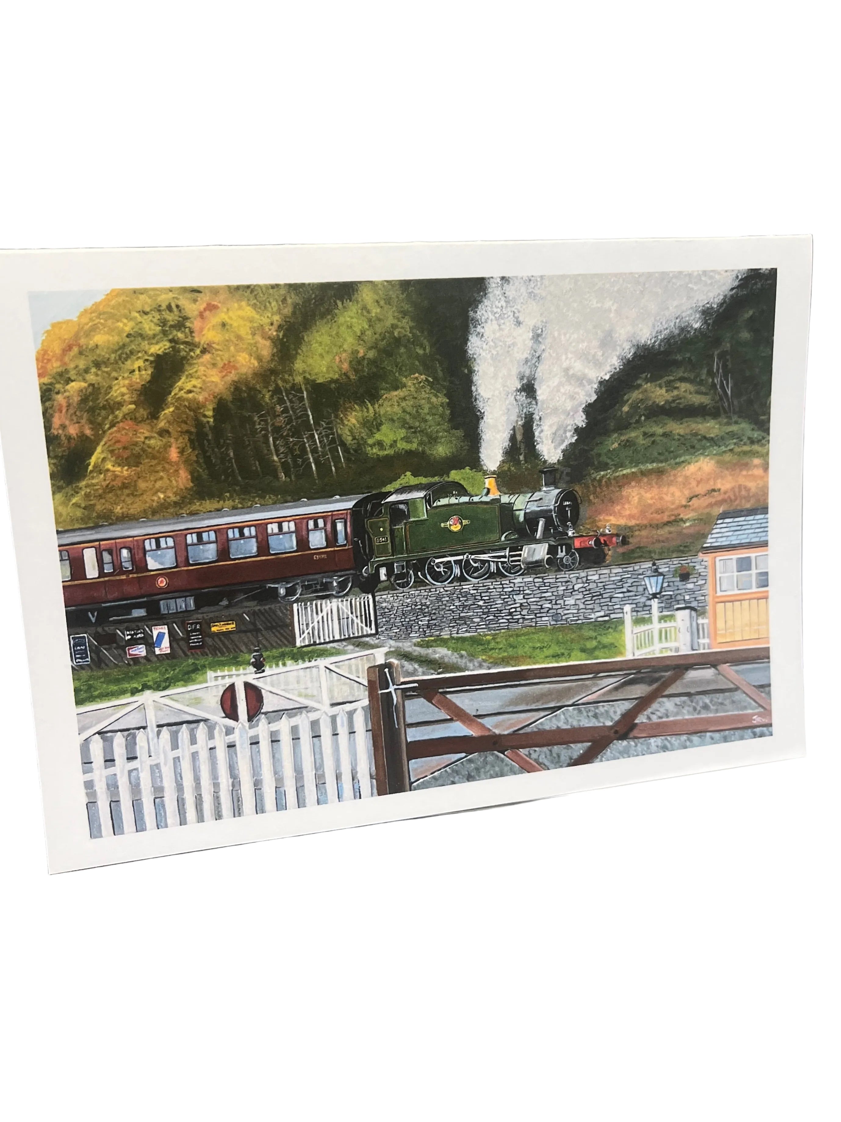 Dean Forest Railway Prairie Greetings Card (A5)