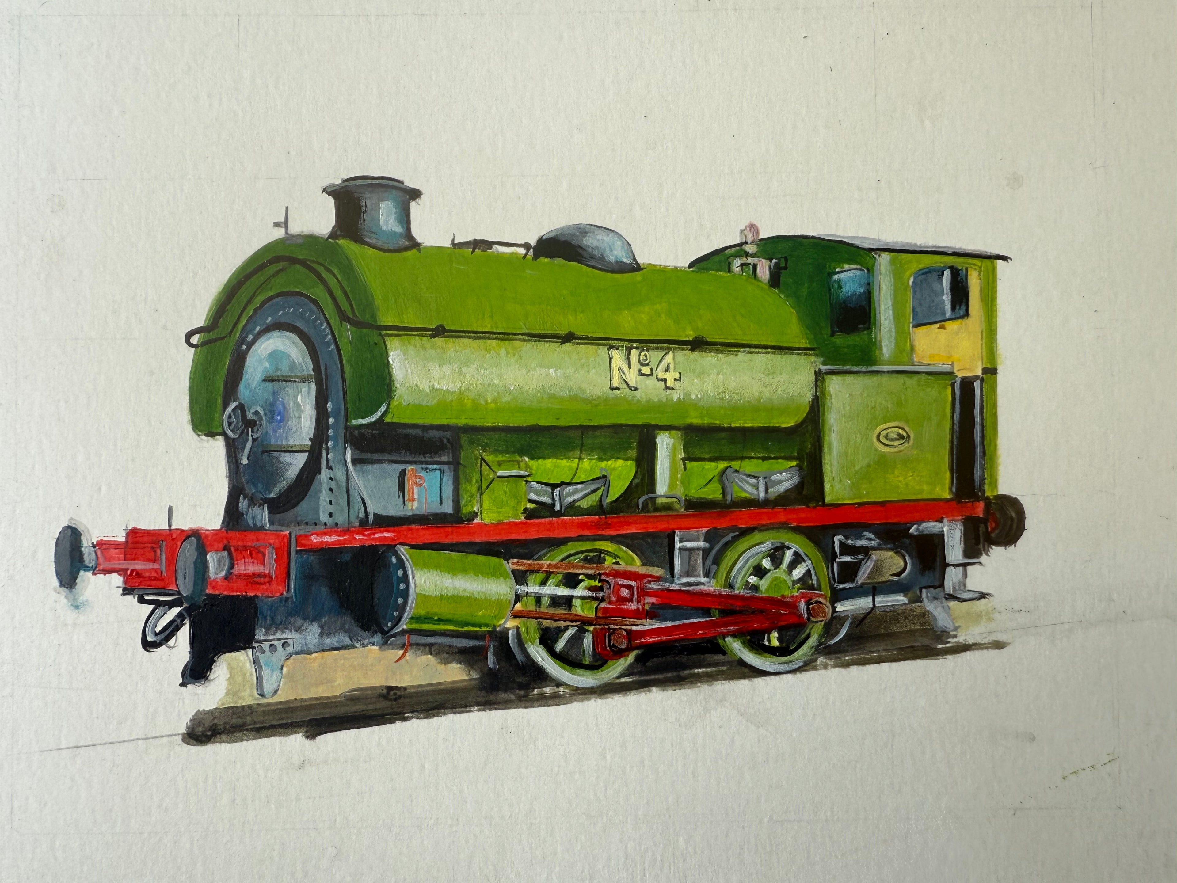 Swanscombe No4 Mini Framed Print