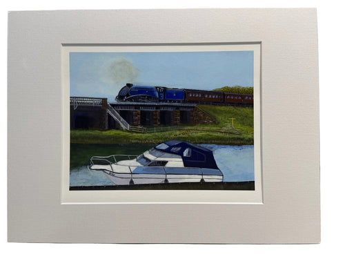 Fine Art Print A4 Pacific 60007 Sir Nigel Gresley