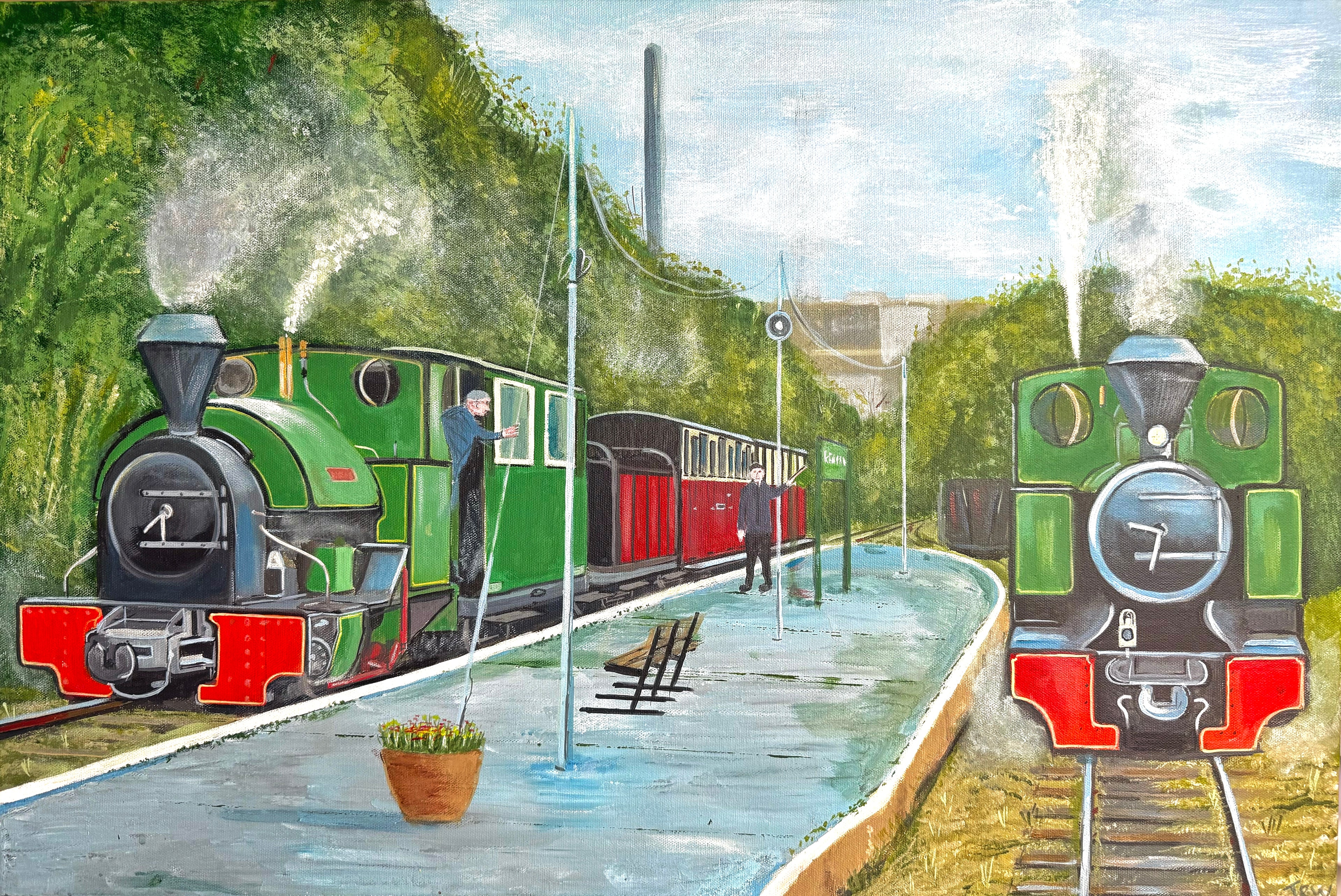 Sittingbourne & Kemsley Light Railway - Fine Art Print