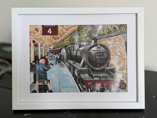 Framed Postcard - 13268 at Bury Bolton Street
