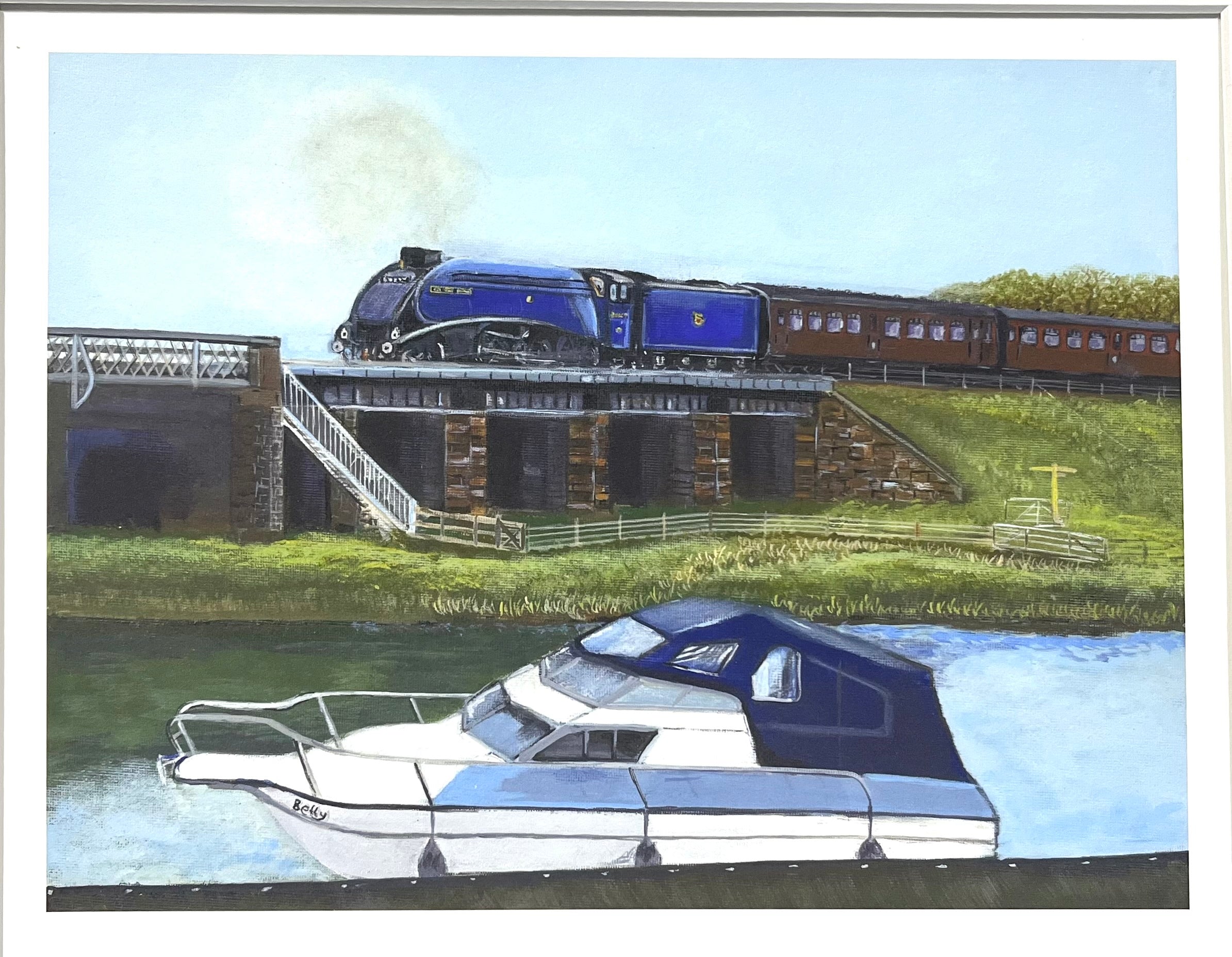 Fine Art Print A4 Pacific 60007 Sir Nigel Gresley
